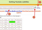 youtube字幕下载 – Getting Youtube subtitles