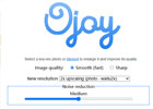 Ojoy – 免费图片无损放大工具(在线版)