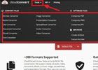Cloudconvert_全能在线格式转换工具[支持音乐/视频/图片等]