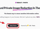 REDACT.PHOTO – 照片马赛克处理在线工具(含教程)